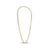 Thumbnail Image 3 of Men's Lab-Grown Diamond Square Link Tennis Necklace 6 ct tw 10K Yellow Gold 20"
