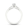 Thumbnail Image 4 of Pear-Shaped Diamond Engagement Ring 3/4 ct tw 14K White Gold