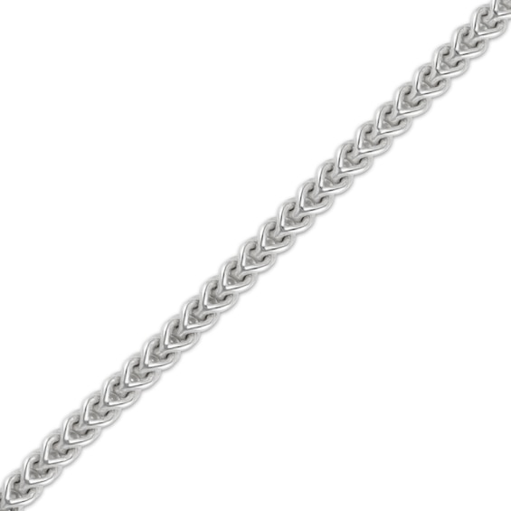 5.4mm Franco Chain Bracelet Solid Sterling Silver 8.5"