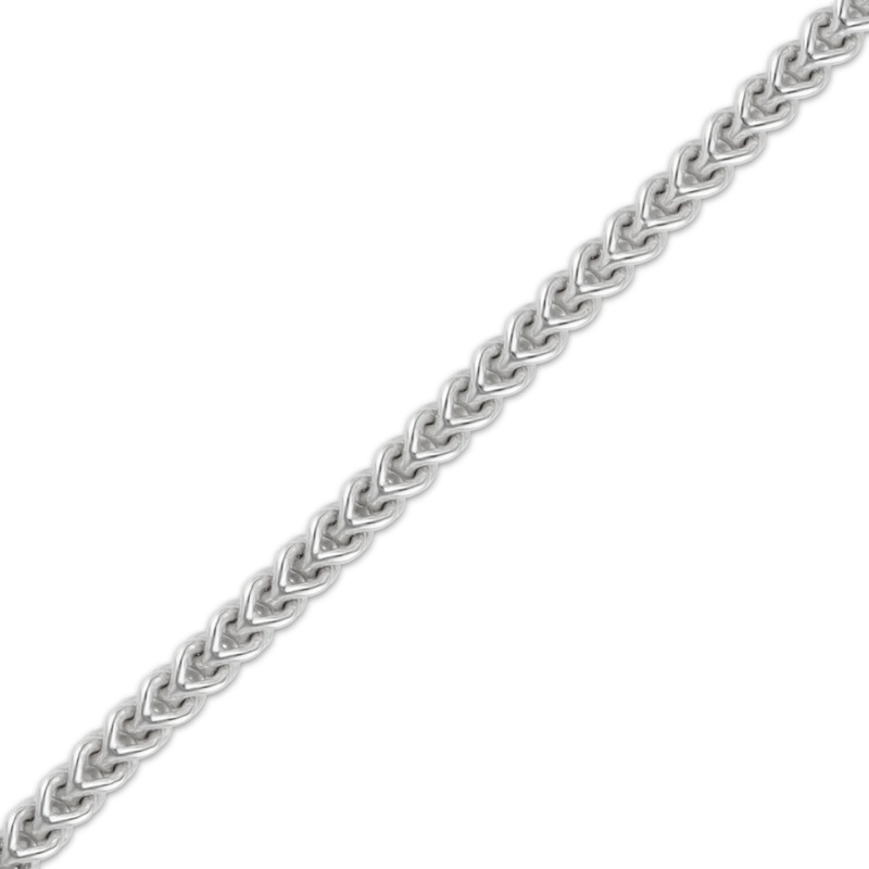 Main Image 1 of 5.4mm Franco Chain Bracelet Solid Sterling Silver 8.5"
