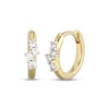Thumbnail Image 3 of KAY x Rocksbox Lab-Grown Diamond Hoop Earrings Set 1/6 ct tw 24K Yellow Gold Vermeil Sterling Silver