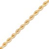 Thumbnail Image 3 of 3mm Silk Rope Chain Necklace & Bracelet Set Semi-Solid 10K Yellow Gold