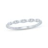 Thumbnail Image 1 of Now + Forever Lab-Grown Diamonds Anniversary Ring 1/20 ct tw 10K White Gold