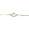 Thumbnail Image 3 of Clover Station Necklace 10K Yellow Gold 18"