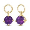Thumbnail Image 1 of STUDIO BY KAY Amethyst Earring Charms 24K Gold Vermeil Sterling Silver