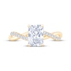 Thumbnail Image 3 of Now + Forever Lab-Grown Diamonds Radiant-Cut Engagement Ring 1-3/4 ct tw 14K Yellow Gold