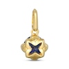 Thumbnail Image 3 of STUDIO BY KAY Blue Lab-Created Sapphire Charm 24K Yellow Gold Vermeil Sterling Silver
