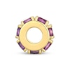 Thumbnail Image 3 of STUDIO BY KAY Amethyst Rondelle Charm 24K Yellow Gold Vermeil Sterling Silver