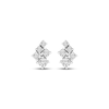 Thumbnail Image 2 of JOUJE Collection Lab-Grown Diamond Scatter Stud Earrings 1/4 ct tw Sterling Silver