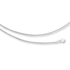 Thumbnail Image 1 of Adjustable Wheat Chain Solid 14K White Gold 26&quot;