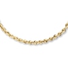 Rope Necklace 10K Yellow Gold 30" Length