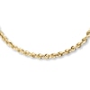 Thumbnail Image 0 of Hollow Rope Necklace 10K Yellow Gold 30"