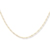 Thumbnail Image 1 of Singapore Chain Necklace Solid 10K Yellow Gold 30&quot;