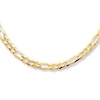 Thumbnail Image 0 of Solid Figaro Necklace 10K Yellow Gold 22"