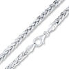 Thumbnail Image 3 of Wheat Chain Hollow 10K White Gold 22&quot;