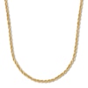 Thumbnail Image 0 of Semi-Solid Rope Chain Necklace 14K Yellow Gold 24"