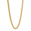Rope Chain Necklace 14K Yellow Gold 24"
