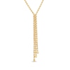 Thumbnail Image 1 of Double Rope Drop Necklace 10K Yellow Gold 17&quot;