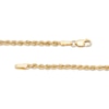 Thumbnail Image 2 of Double Rope Drop Necklace 10K Yellow Gold 17&quot;