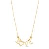 Thumbnail Image 0 of Love Necklace 10K Yellow Gold 18"