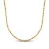 Thumbnail Image 1 of Glitter Rope Chain Necklace Semi-Solid 14K Yellow Gold 18"