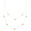 Thumbnail Image 1 of Double Layer Necklace 10K Yellow Gold 18"