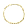 Thumbnail Image 1 of Paperclip Necklace Hollow 10K Yellow Gold 18&quot;