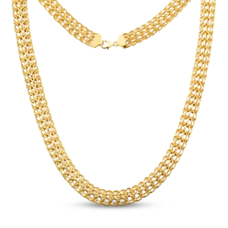 Sedusa Link Necklace 14K Yellow Gold 18