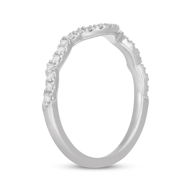 Main Image 2 of Neil Lane Diamond Wedding Band 1/4 ct tw Round-cut 14K White Gold