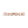 Thumbnail Image 2 of Every Moment Diamond Infinity Band 1/4 ct tw 14K Rose Gold