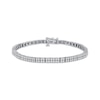 Thumbnail Image 0 of Lab-Created Diamonds by KAY Two-Row Tennis Bracelet 3 ct tw 14K White Gold 7.25"
