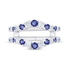 Thumbnail Image 3 of Now + Forever Diamond & Sapphire Enhancer Ring 1/2 ct tw 14K White Gold