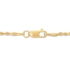 Thumbnail Image 2 of Glitter Rope Chain Necklace 1.6mm Solid 14K Yellow Gold 20&quot;