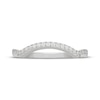 Thumbnail Image 9 of Neil Lane Diamond Contour Wedding Band 1/5 ct tw 14K White Gold