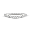 Thumbnail Image 9 of THE LEO Ideal Cut Diamond Contour Wedding Band 1/5 ct tw 14K White Gold