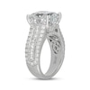 Thumbnail Image 5 of Neil Lane Artistry Cushion-Cut Lab-Grown Diamond Engagement Ring 10 ct tw 14K White Gold