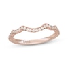 Thumbnail Image 6 of Neil Lane Diamond Contour Wedding Band 1/5 ct tw 14K Rose Gold
