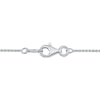 Thumbnail Image 4 of KAY Lab-Grown Diamonds Certified Pear-Shaped & Round-Cut Drop Necklace 1/2 ct tw 10K White Gold