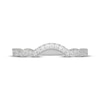 Thumbnail Image 9 of Neil Lane Diamond Contour Wedding Band 1/5 ct tw 14K White Gold