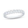 Thumbnail Image 0 of Diamond Bezel-Set Anniversary Ring 1/2 ct tw 14K White Gold
