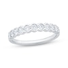 Thumbnail Image 1 of Now + Forever Diamond Bezel-Set Anniversary Ring 1/2 ct tw 14K White Gold