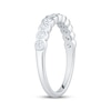 Thumbnail Image 2 of Now + Forever Diamond Bezel-Set Anniversary Ring 1/2 ct tw 14K White Gold