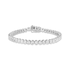 Thumbnail Image 1 of Diamond Tennis Bracelet 1/4 ct tw Sterling Silver 7&quot;