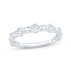 Thumbnail Image 1 of Now + Forever Diamond Knot Anniversary Ring 1/5 ct tw 10K White Gold