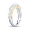 Thumbnail Image 2 of Now + Forever Diamond Bypass Anniversary Ring 1 ct tw 14K Two-Tone Gold
