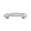 Thumbnail Image 3 of THE LEO Legacy Lab-Grown Diamond Contour Wedding Band 1/5 ct tw 14K White Gold