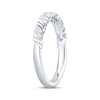 Thumbnail Image 2 of Now + Forever Diamond Diagonal Anniversary Ring 1/20 ct tw 10K White Gold