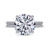 Thumbnail Image 3 of Now + Forever Round-Cut Lab-Grown Diamond Engagement Ring 3-1/4 ct tw 14K White Gold