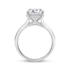 Thumbnail Image 2 of Now + Forever Round-Cut Lab-Grown Diamond Solitaire Plus Engagement Ring 3-1/8 ct tw 14K White Gold (F/VS2)