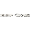 Thumbnail Image 3 of 7.2mm Byzantine Chain Bracelet Solid Sterling Silver 8.5"